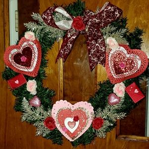 Valentines wreath